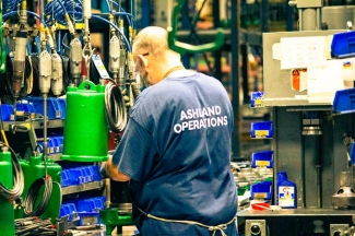 Ashland Employee at Pentair Site