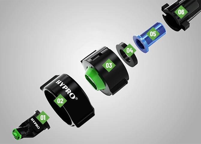 hypro, 3d components, png, grey background