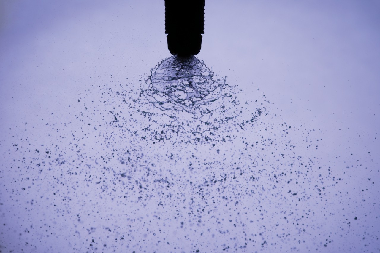 Spray pattern imaging