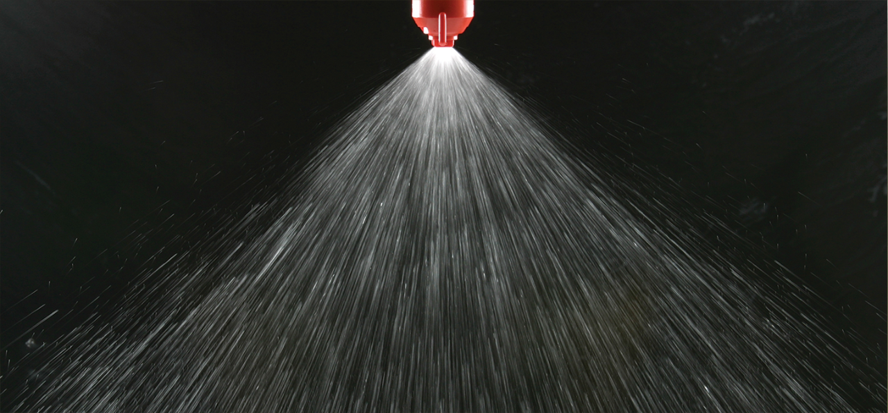 Nozzle with Wide Spray Angle