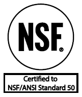 NSF listed certification logo