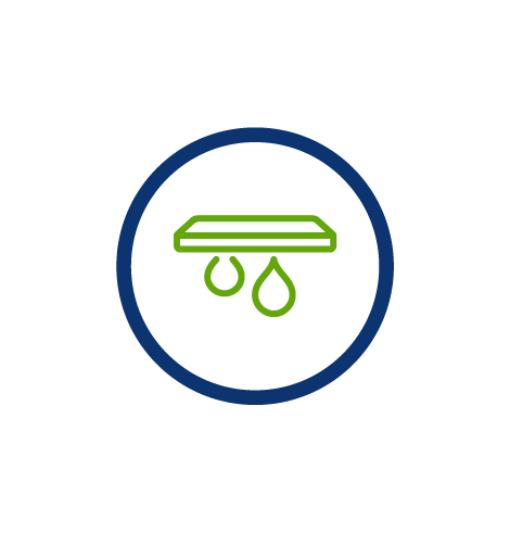 pool cover, green water droplets, outdoor water conservation, blue circle, transparent png